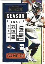 Phillip Lindsay #72 Base Set