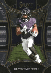 Keaton Mitchell #409 Base Set
