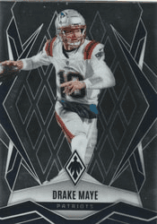 Drake Maye #111 Base Set