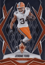 Jerome Ford #3 Base Set