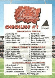 AFC Checklist #1