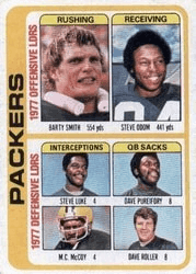 Green Bay Packers Checklist