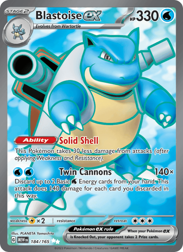 Blastoise ex