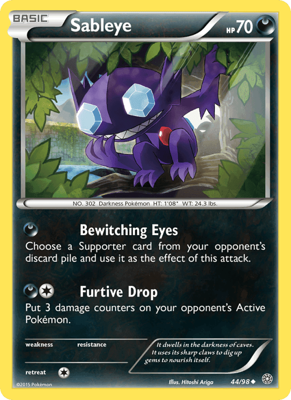 Sableye #44 Ancient Origins
