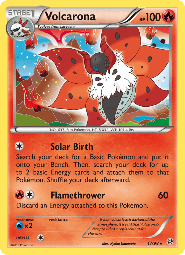 Volcarona #17 Ancient Origins