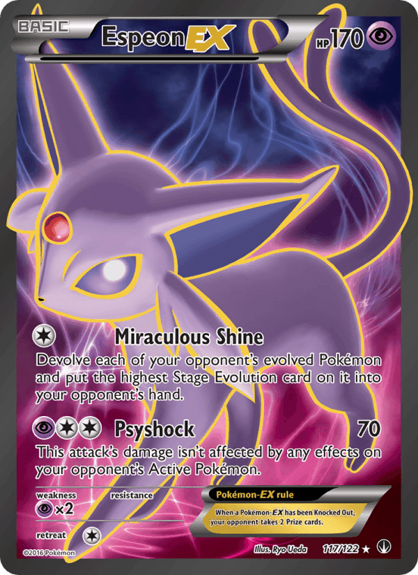 Espeon EX #117 BREAKpoint