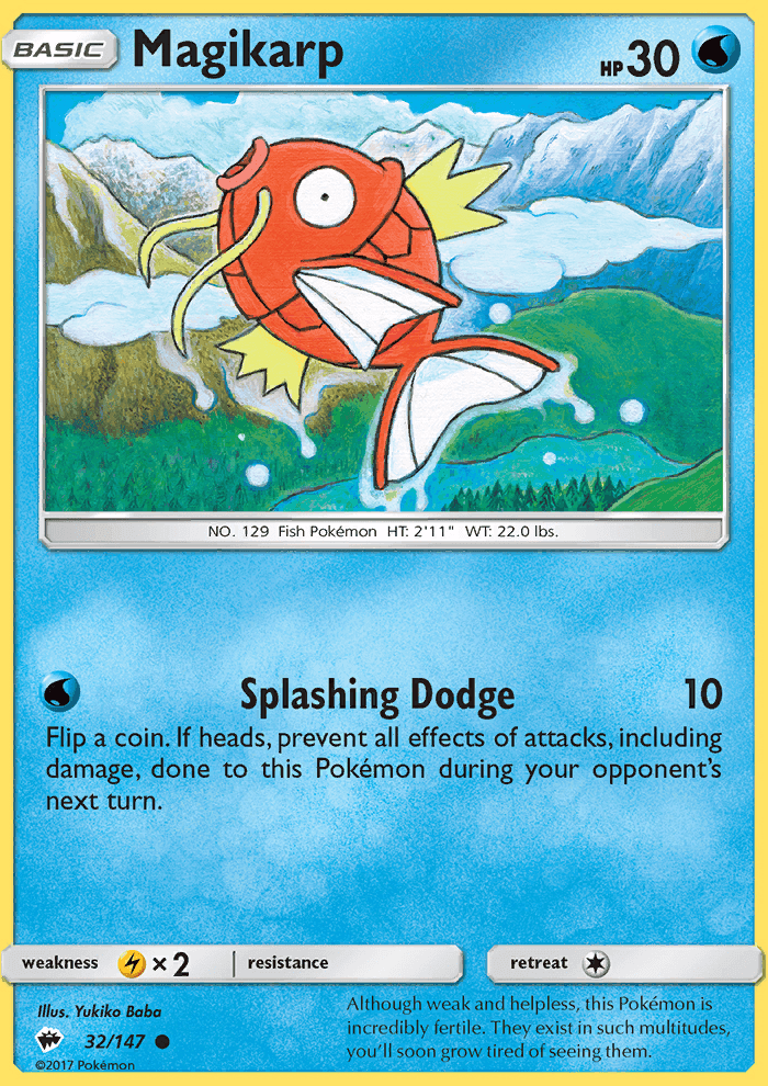 Magikarp #32 Burning Shadows