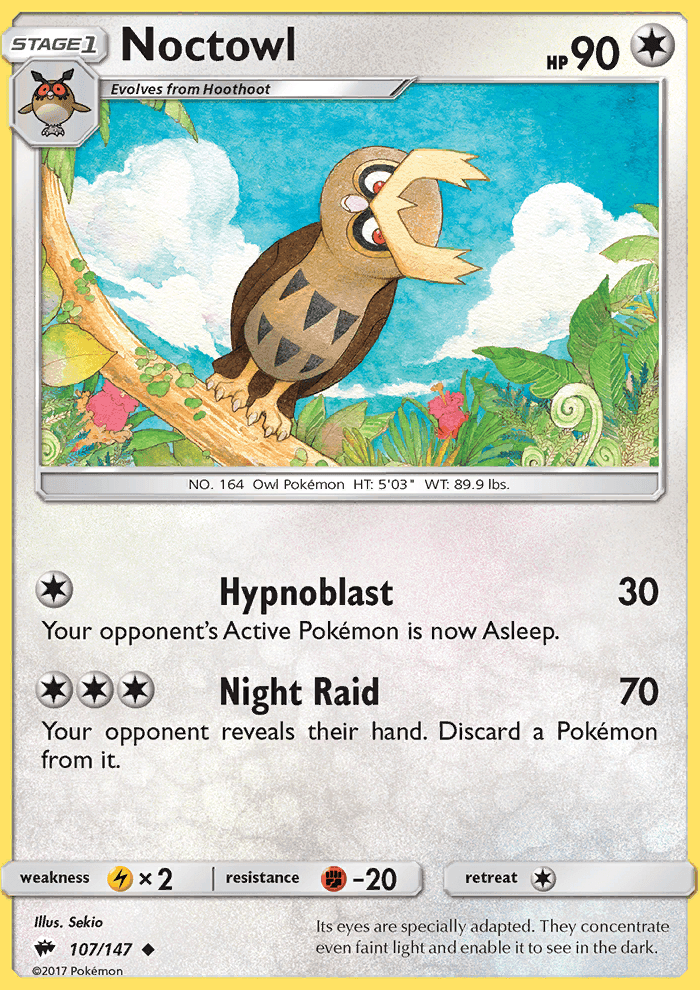 Noctowl #107 Burning Shadows