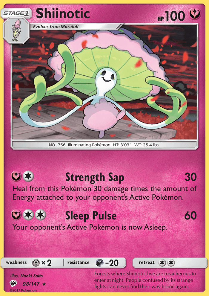Shiinotic #98 Burning Shadows