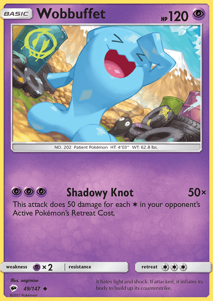 Wobbuffet #49 Burning Shadows