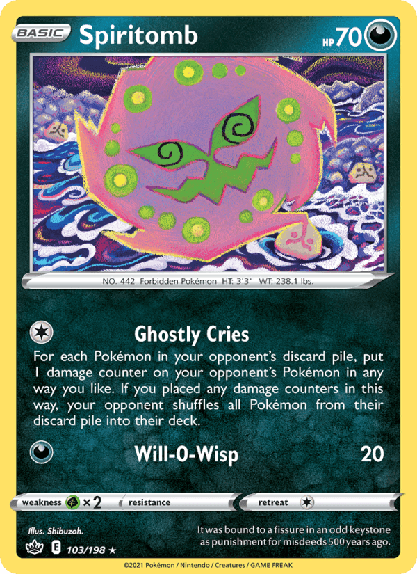 Spiritomb #103 Chilling Reign