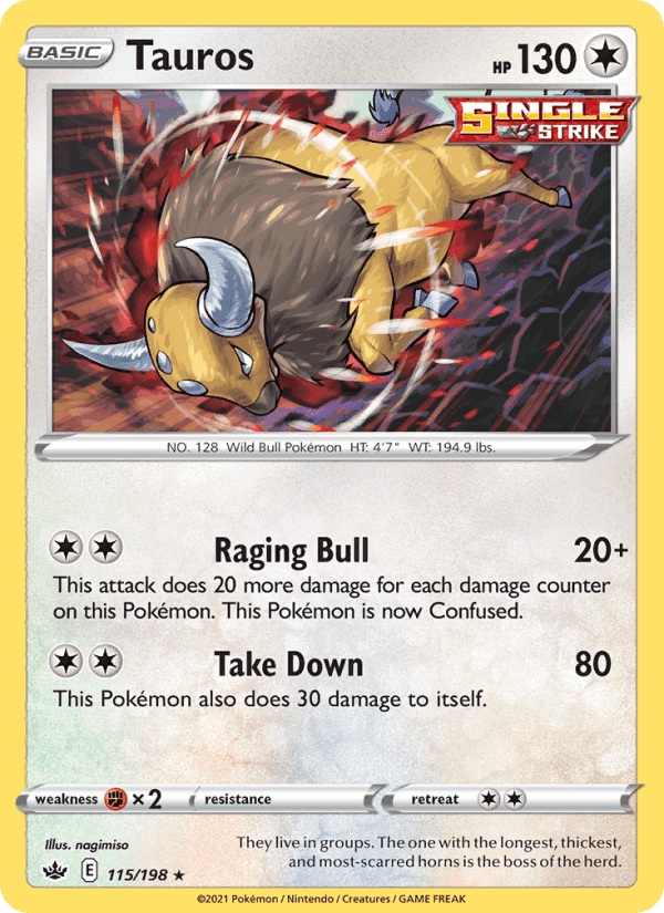 Tauros #115 Chilling Reign