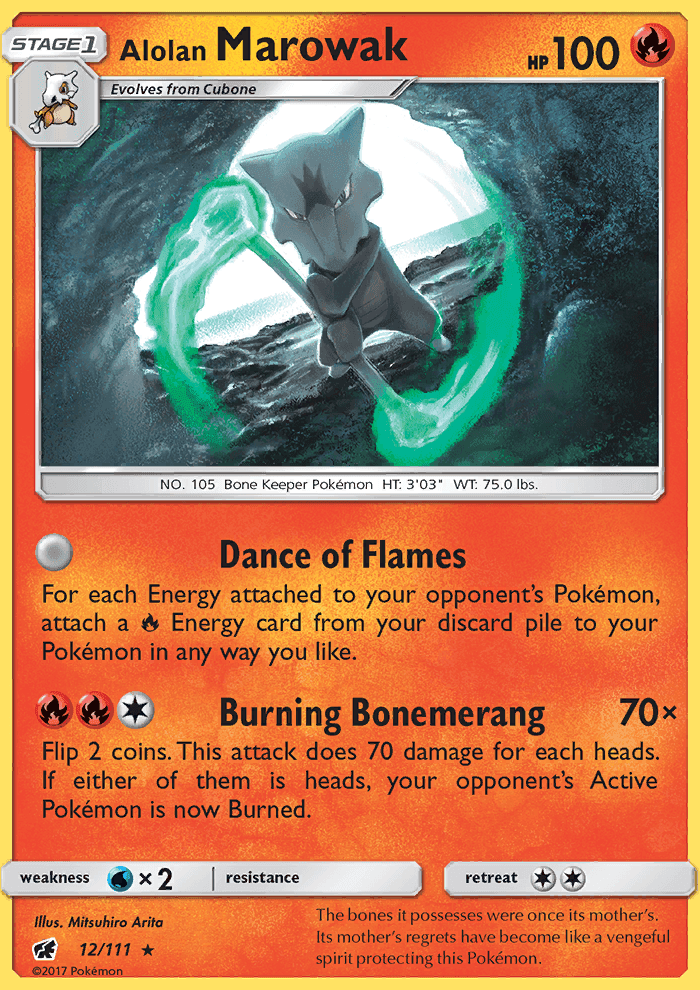 Alolan Marowak #12 Crimson Invasion