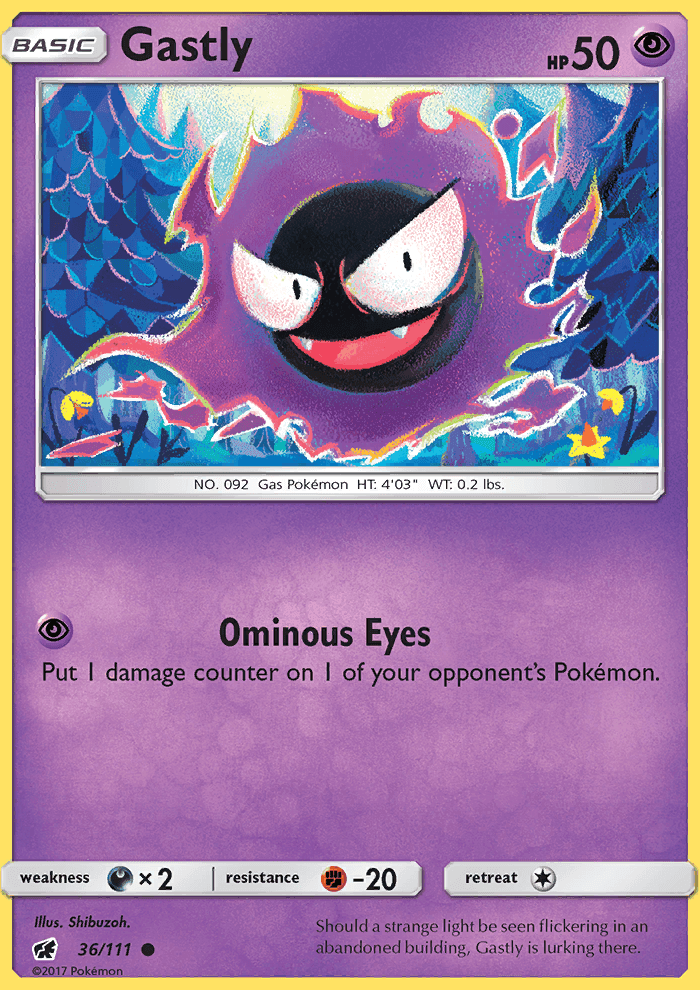 Gastly #36 Crimson Invasion