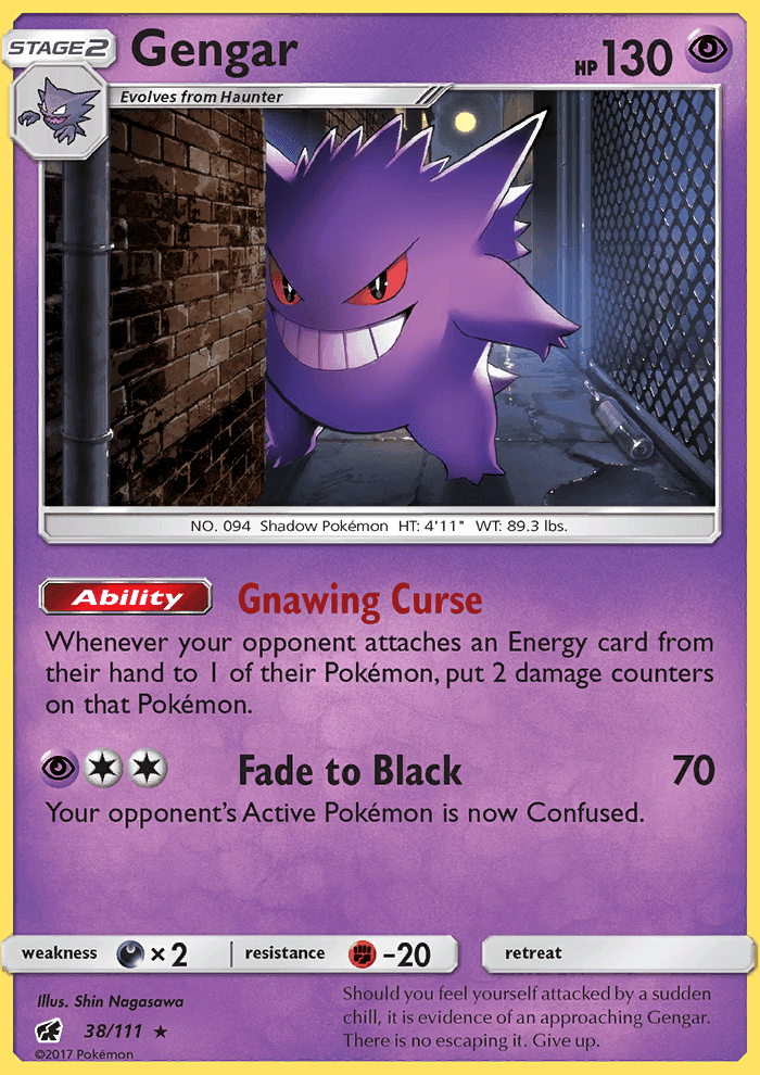 Gengar #38 Crimson Invasion