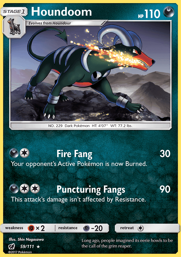 Houndoom #59 Crimson Invasion