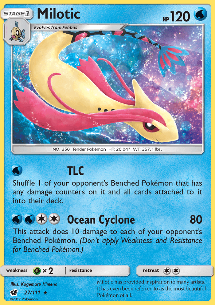 Milotic #27 Crimson Invasion
