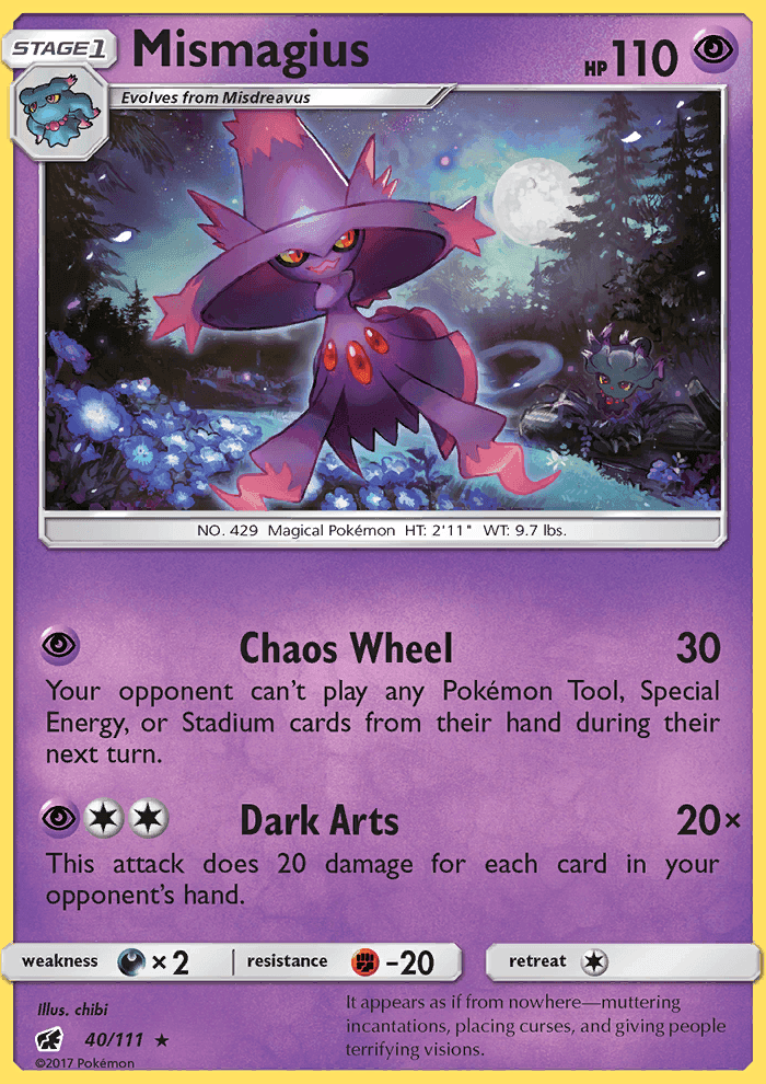Mismagius #40 Crimson Invasion