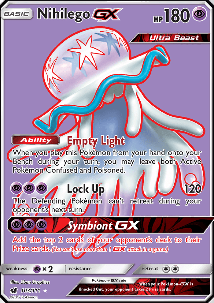 Nihilego GX #103 Crimson Invasion