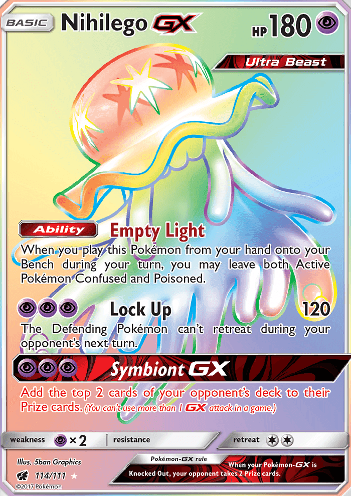 Nihilego GX #114 Crimson Invasion
