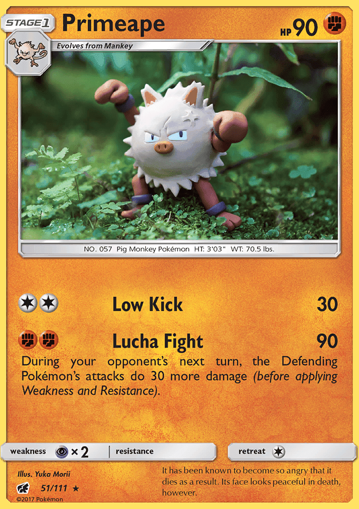 Primeape #51 Crimson Invasion