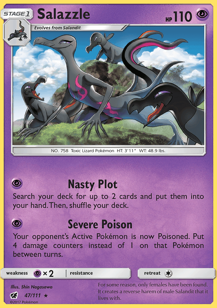 Salazzle #47 Crimson Invasion