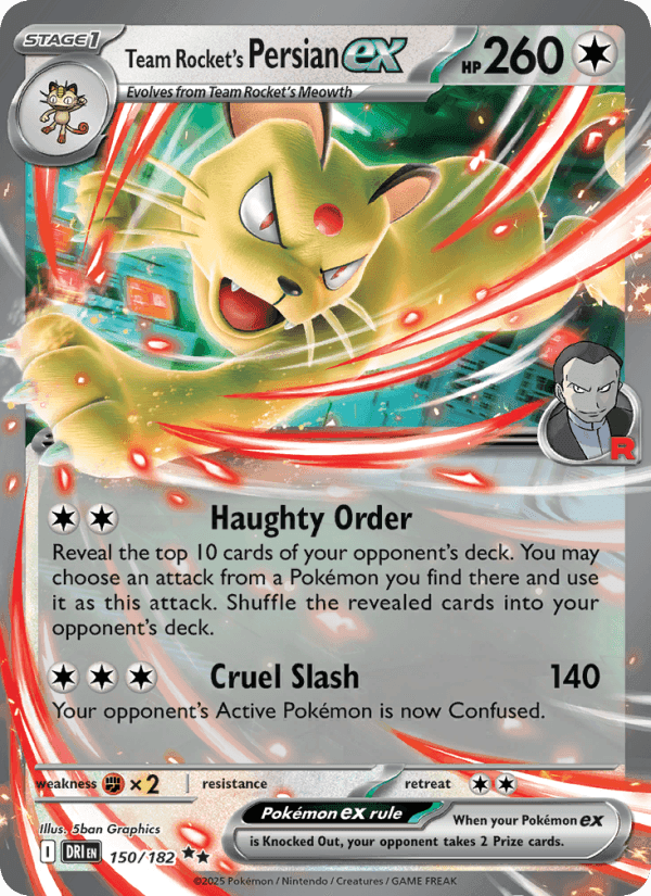 Team Rocket's Persian ex