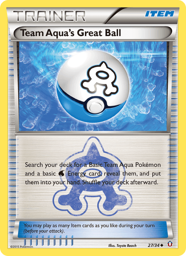 Team Aqua's Great Ball