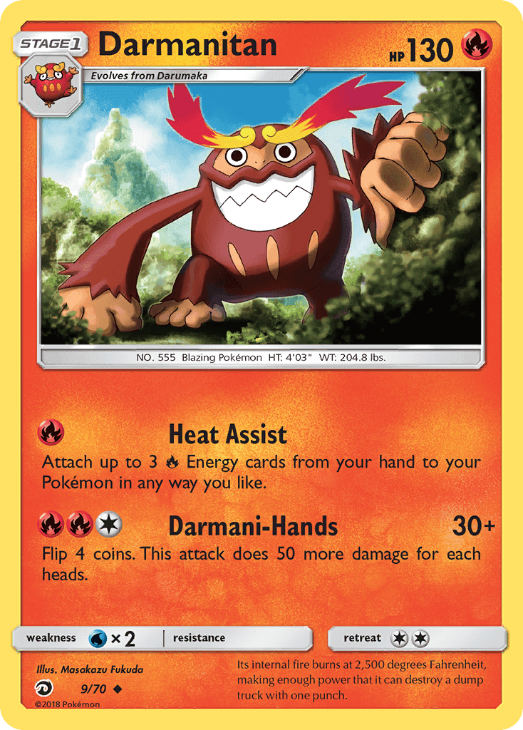 Darmanitan #9 Dragon Majesty