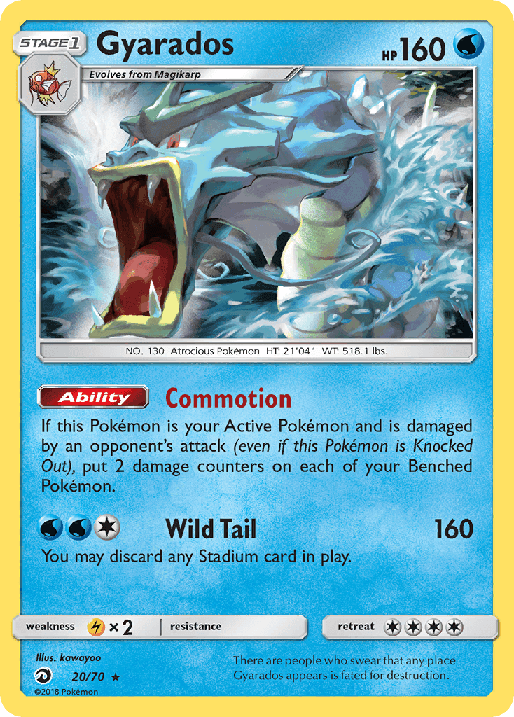 Gyarados #20 Dragon Majesty