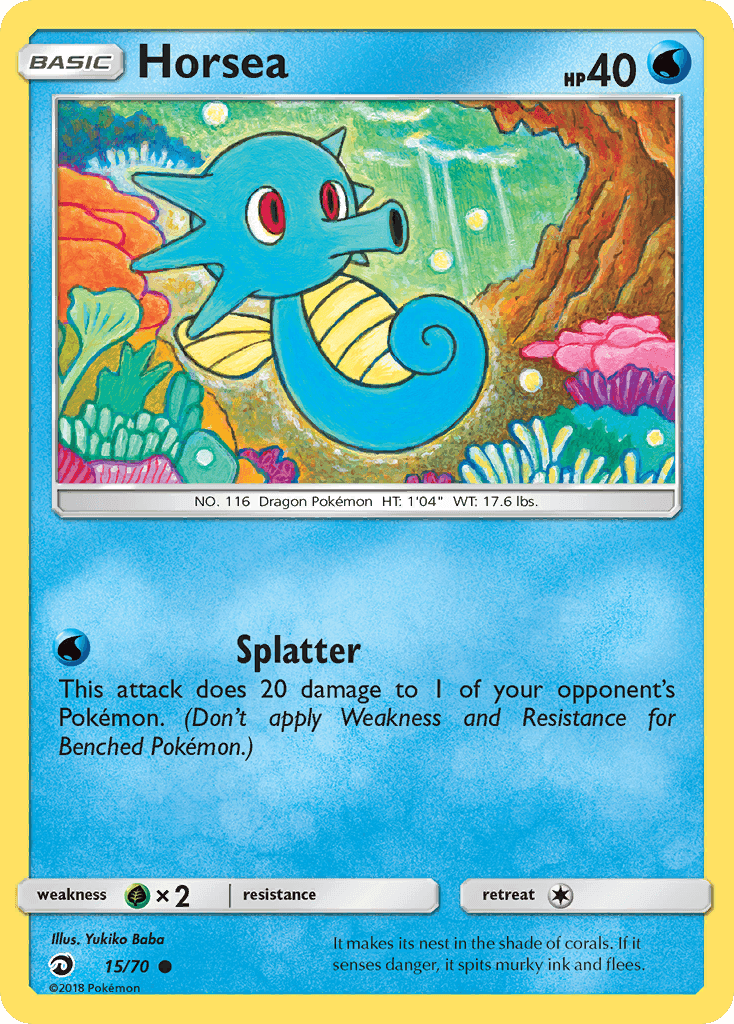 Horsea #15 Dragon Majesty