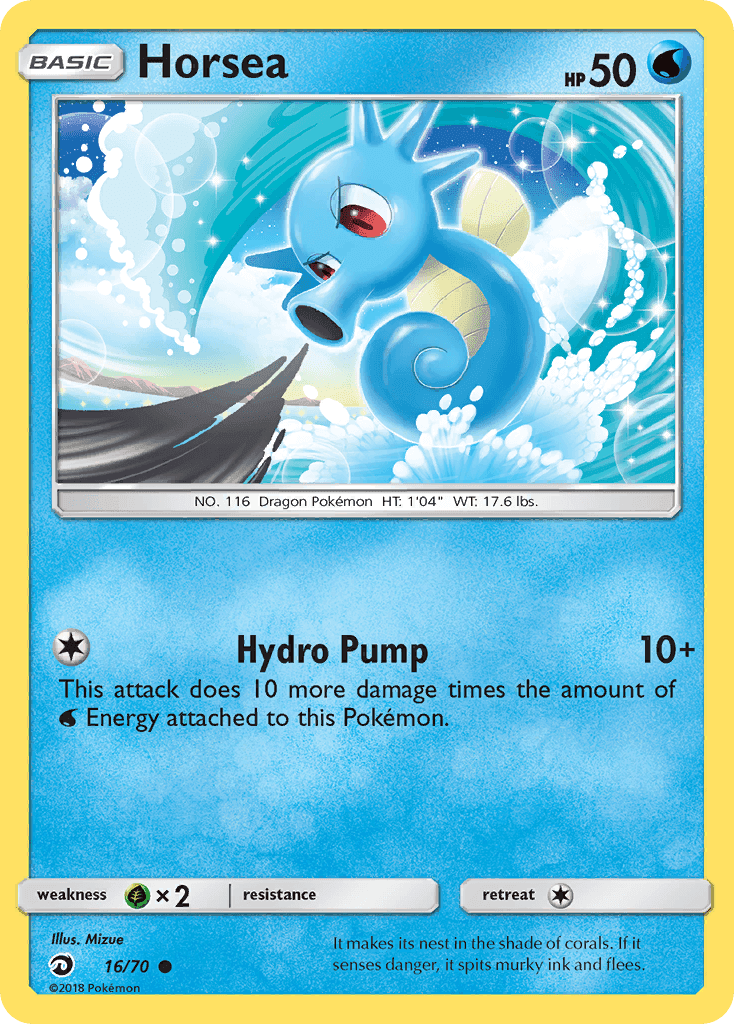 Horsea #16 Dragon Majesty