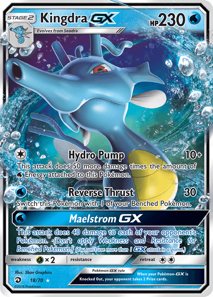 Kingdra GX #18 Dragon Majesty