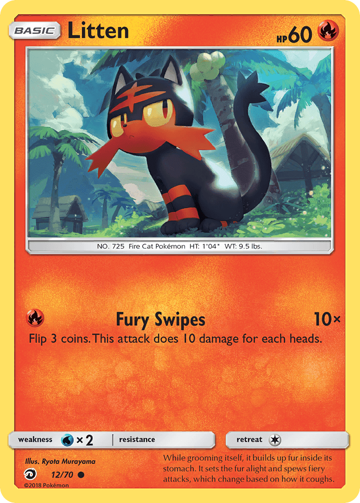 Litten #12 Dragon Majesty