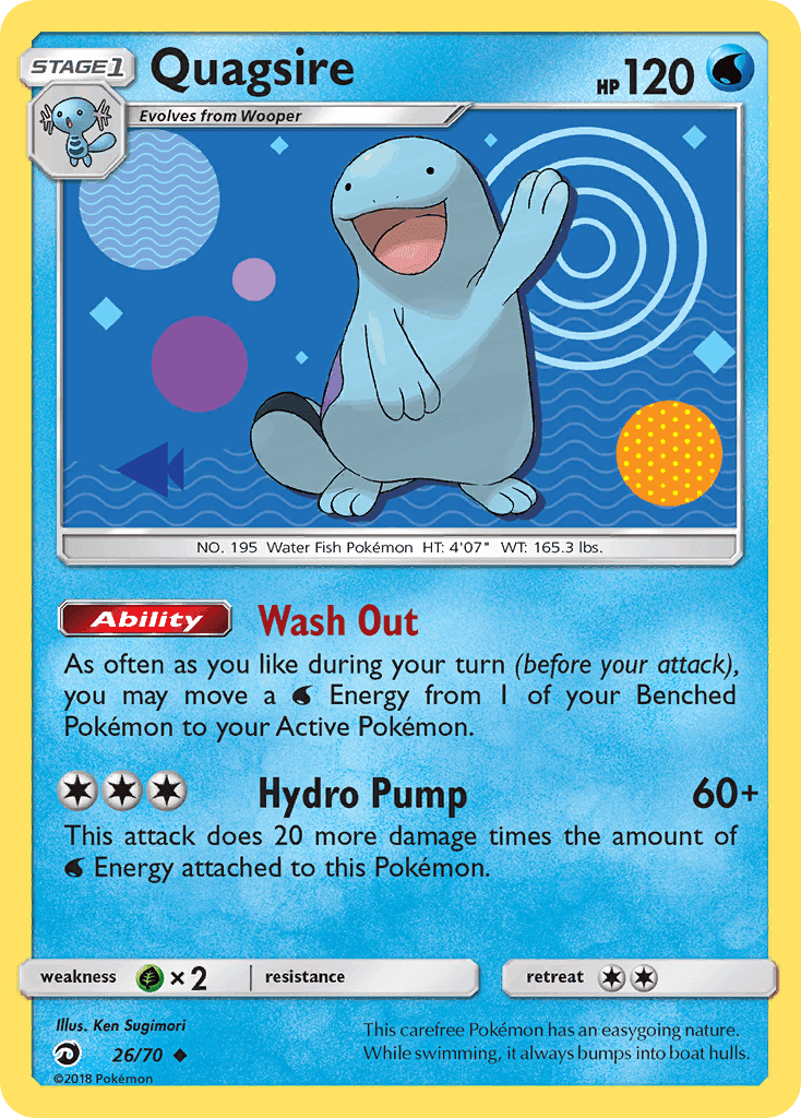 Quagsire #26 Dragon Majesty