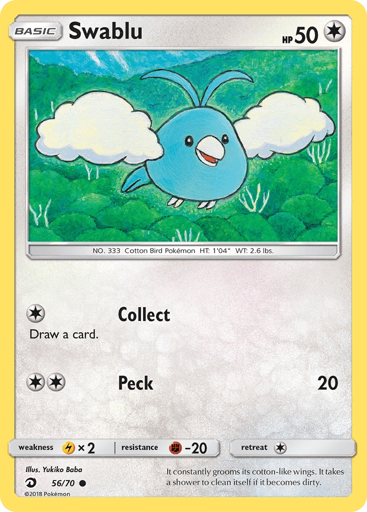 Swablu #56 Dragon Majesty