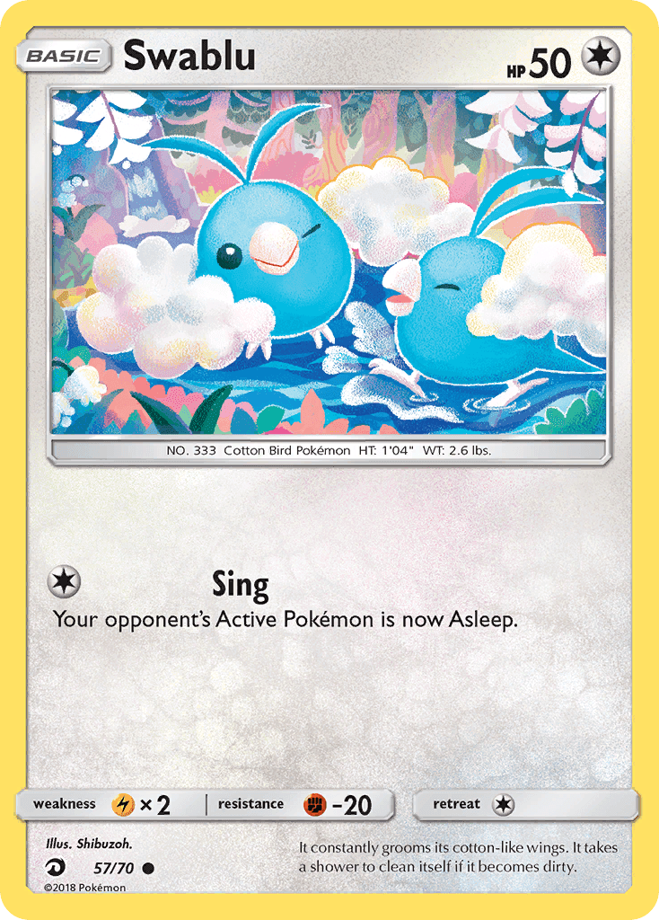 Swablu #57 Dragon Majesty