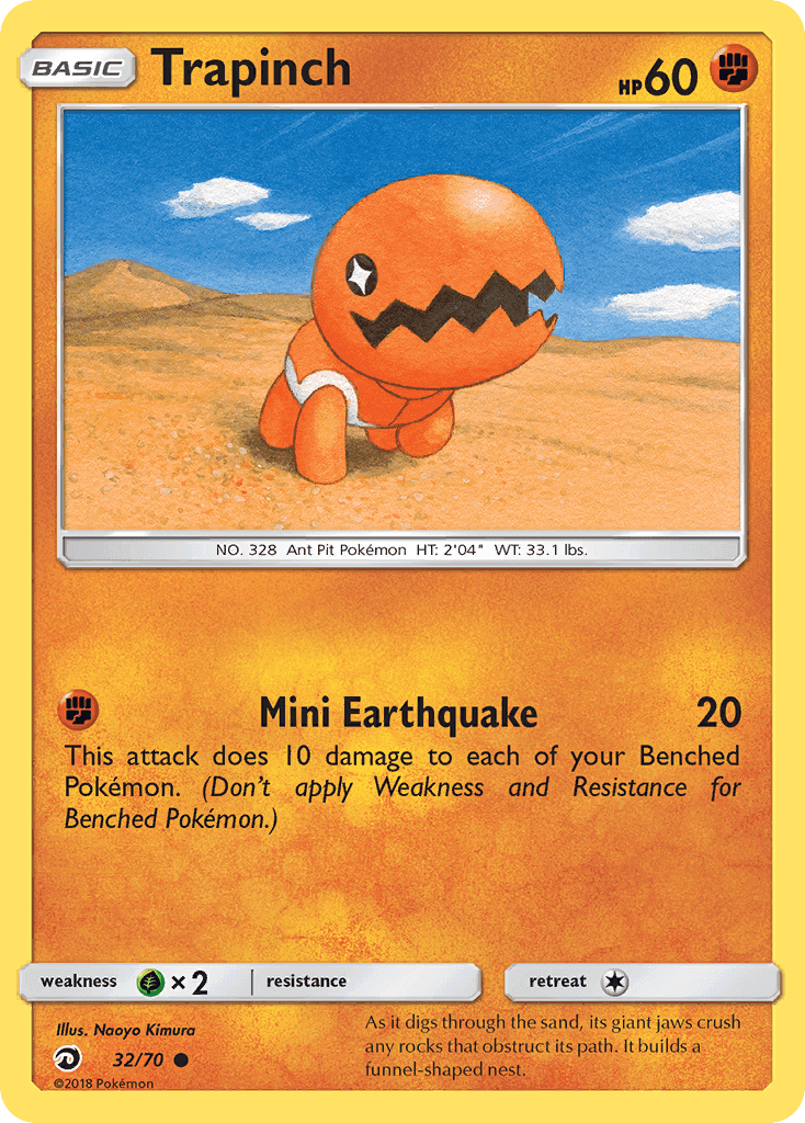Trapinch #32 Dragon Majesty