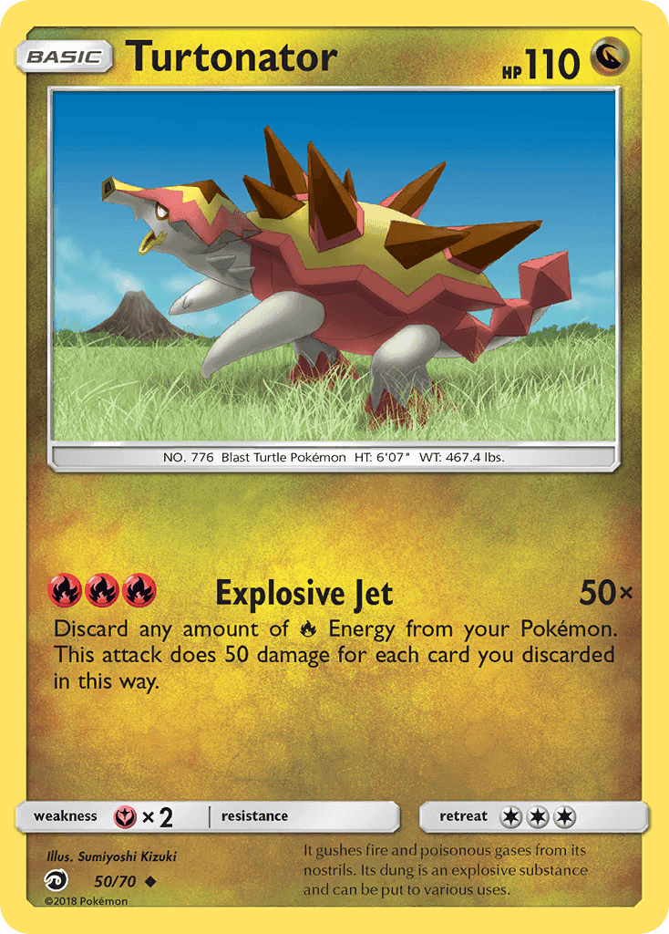 Turtonator #50 Dragon Majesty
