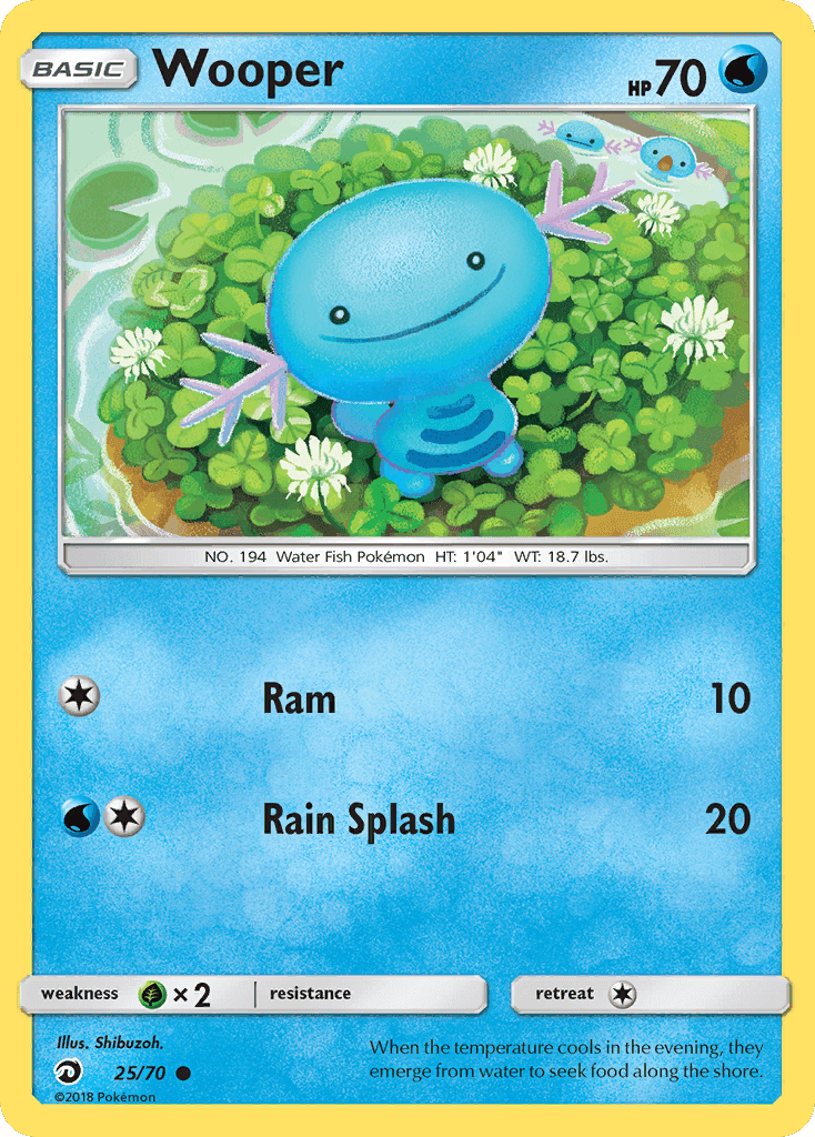Wooper #25 Dragon Majesty