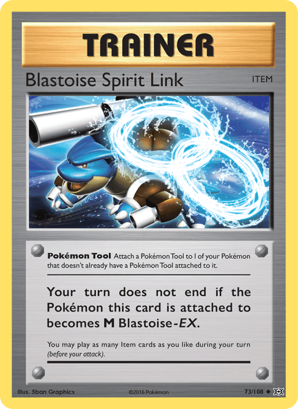 Blastoise Spirit Link #73 Evolutions