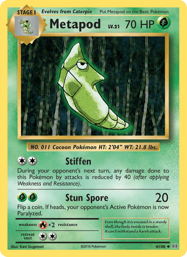 Metapod #4 Evolutions