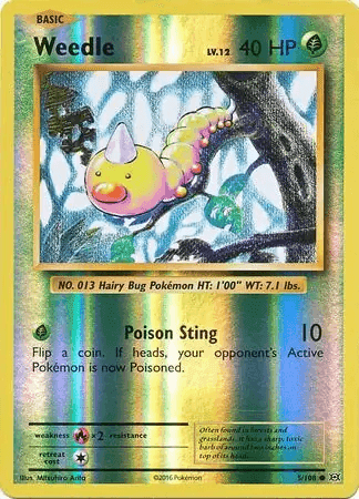 Weedle #5 Evolutions