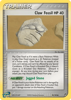 Claw Fossil