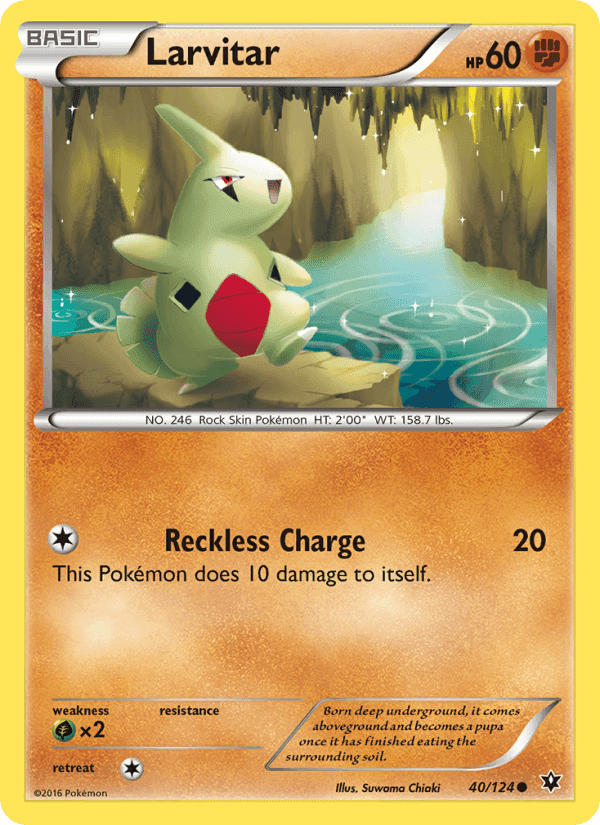 Larvitar #40 Fates Collide
