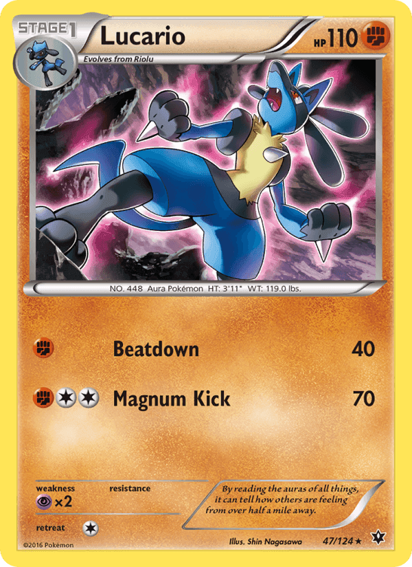 Lucario #47 Fates Collide