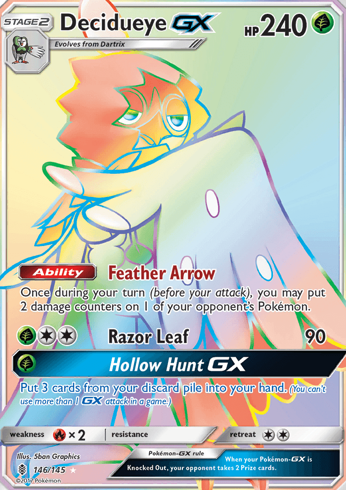 Decidueye GX #146 Guardians Rising