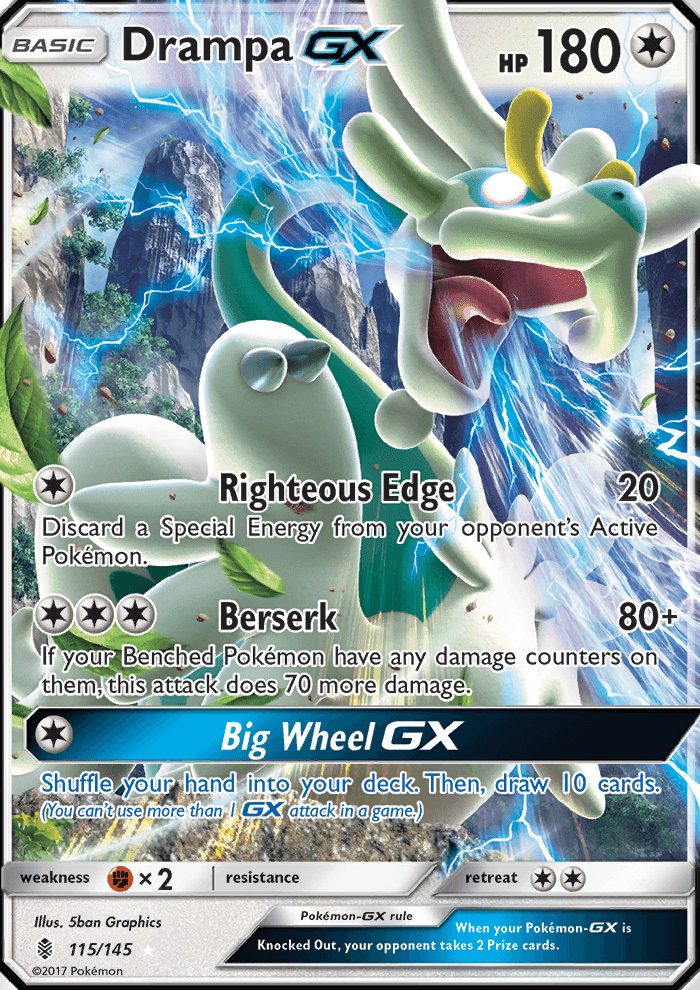 Drampa GX #115 Guardians Rising