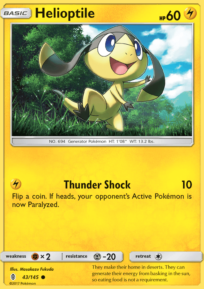 Helioptile #43 Guardians Rising