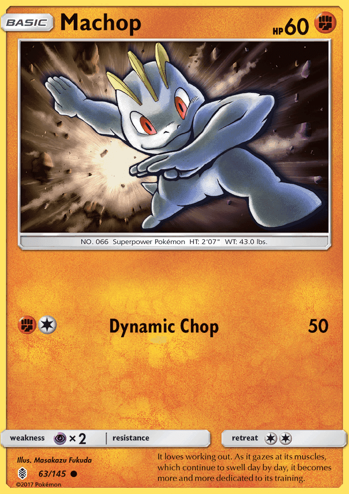 Machop #63 Guardians Rising